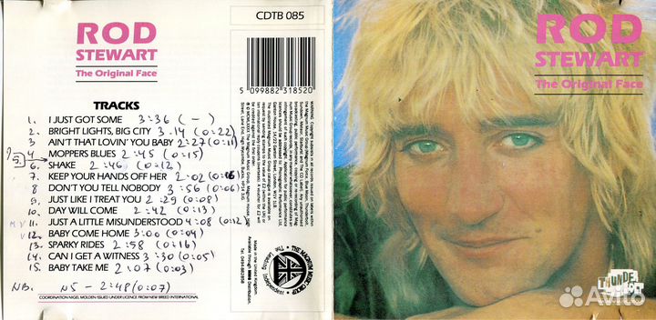 Rod Stewart - The Original Face (CD), 1990