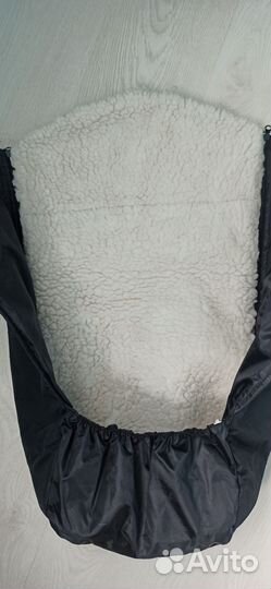 Тёплая накидка на ножки для коляски