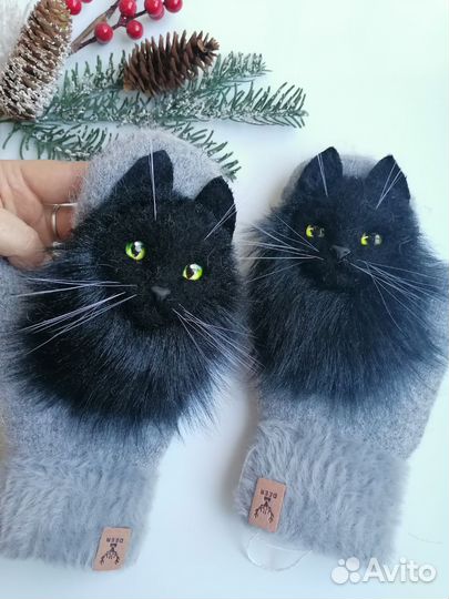 Звероварежки на заказ. Варежки с животными