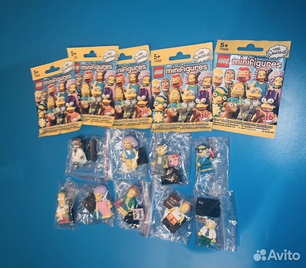 Lego minifigures Simpsons (9 фигурок)