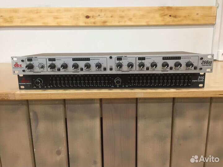 Компрессор dbx 266xs compressor/gate