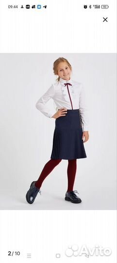 Блузка школьная 152-158