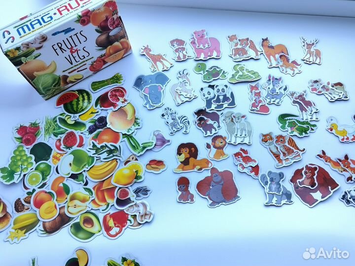 Развивающие игрушки от 1 года магниты