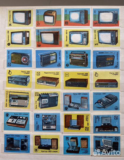 Этикетки СССР на спичечные коробки