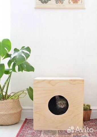 Дверная домик для кошки