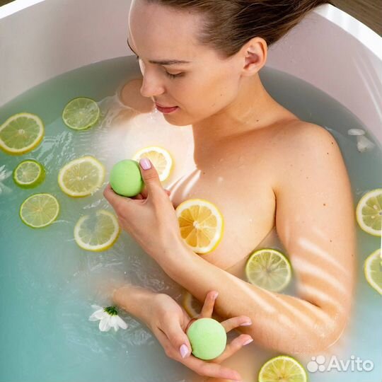 Бомбочки для ванны. Набор