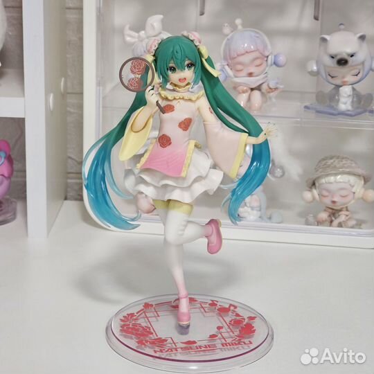 Hatsune Miku Figure Costumes China Dress Ver. pink