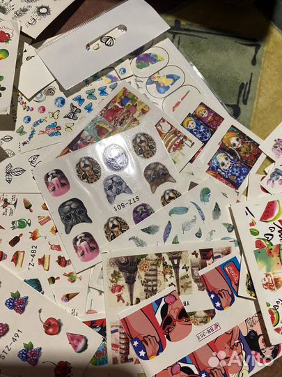 Всё для маникюра наклайки большой выбор