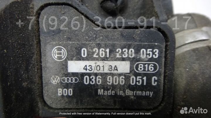 Датчик абсолютного давления 036906051c Ауди VW
