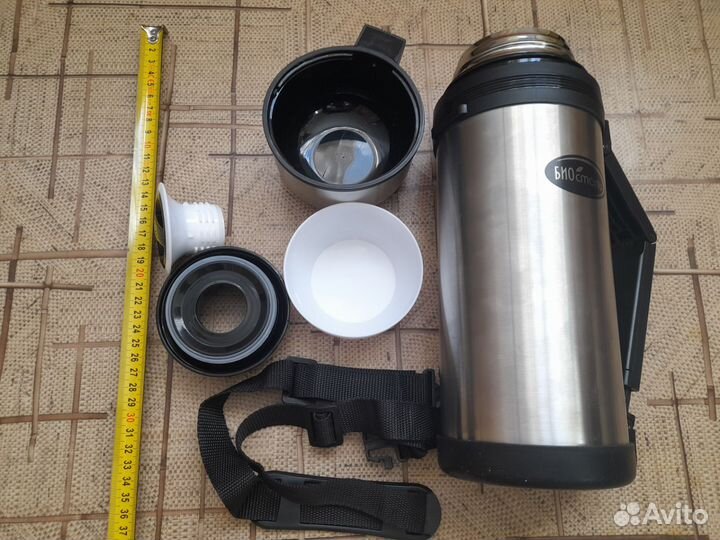 Термос новый биосталь 1.5 литра