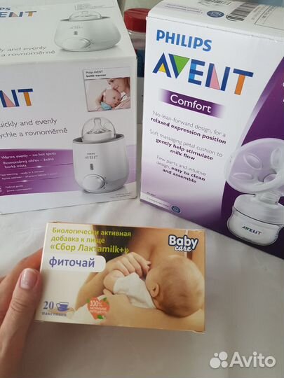 Молокоотсос ручной philips avent