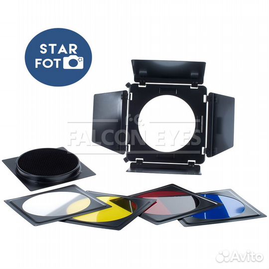 Шторка ворота Falcon Eyes DEA-BHC 180-220мм соты