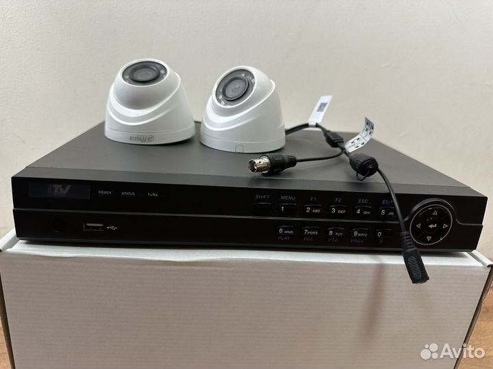Комплект видеонаблюдения бу