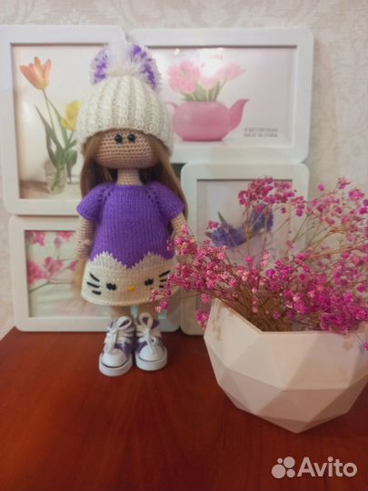 Вязаная малышка
