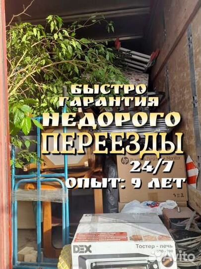 Переезды / грузоперевозки / грузчики 24/7