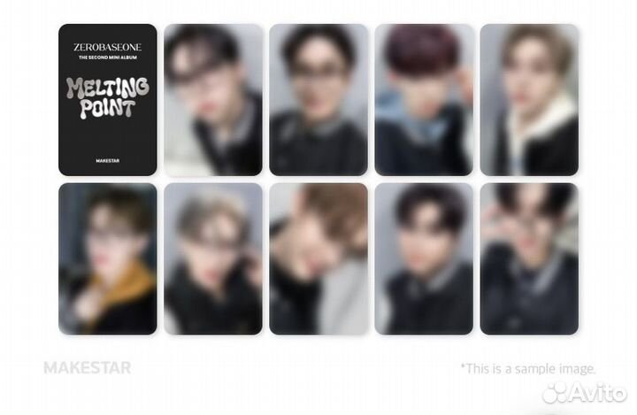 Zerobaseone альбом Lucky карта Makestar