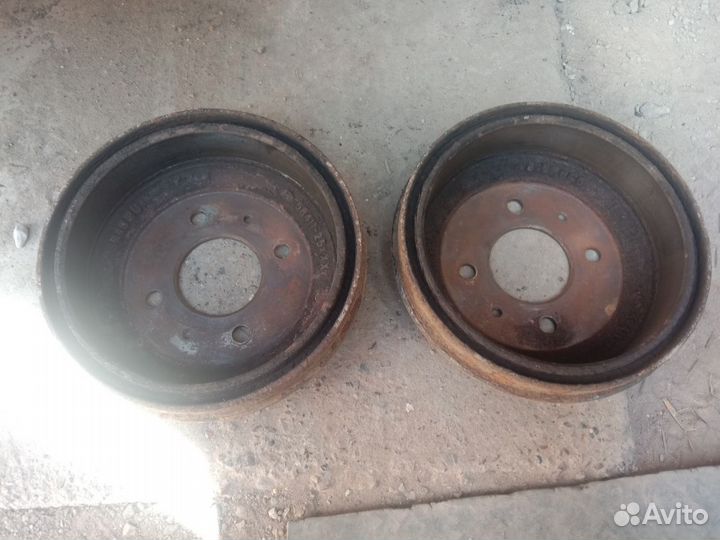 Тормозные барабаны на Hyundai accent