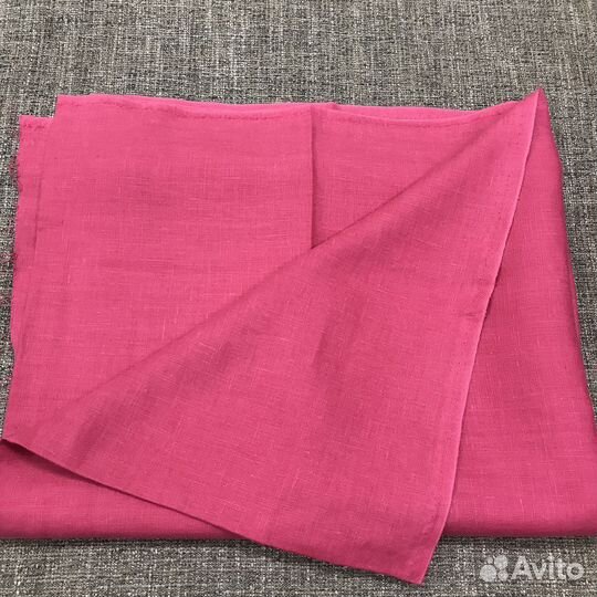 Отрез ткани лен