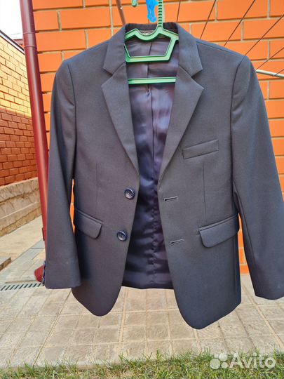 Пиджак школьный для мальчика 134