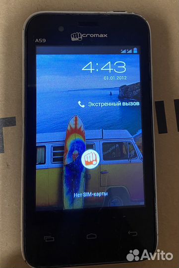Micromax A59 Bolt, 512 МБ