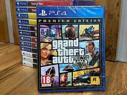 Новый Диск GTA 5 PS4 / Grand Theft Auto PS4