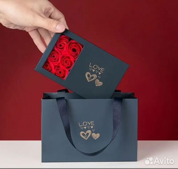 Коробка подарочная + пакет Для ювелирных изделий