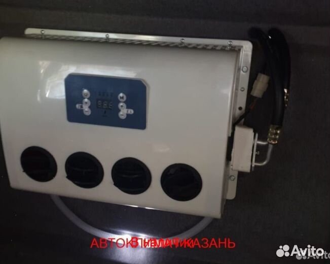 Автокондиционер на тягач DAF сплит-система