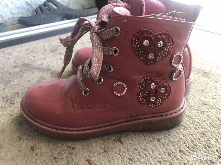 Ботинки для девочки 29 размер