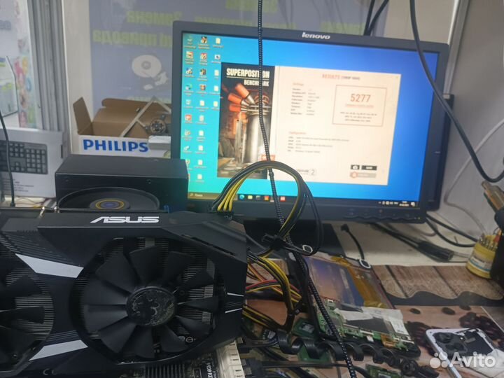 Видеокарта RX 570 4GB strix