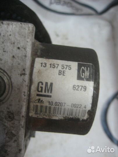 Блок ABS Opel Astra H