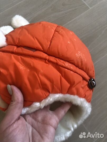Шапка теплая на 2-3 года