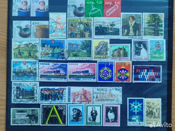 Почтовые марки Норвегии