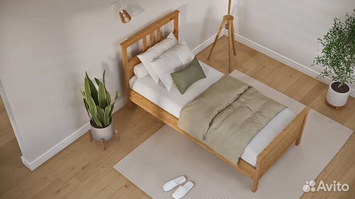 Кровать IKEA Кымор 90х200