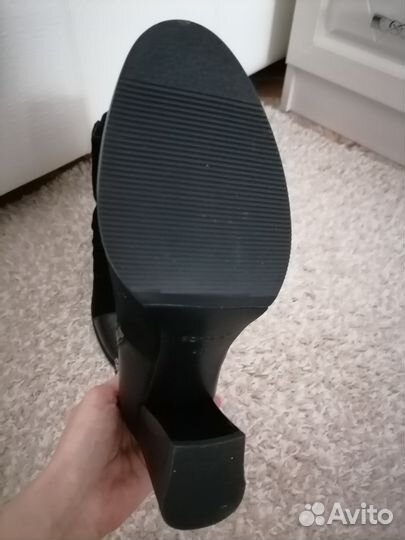 Ботильоны натуральная кожа женские демисезонные 40