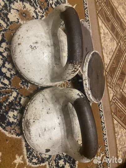 Гиря 16кг.,24кг. СССР