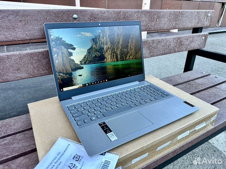 Современный 15,6 Lenovo Ideapad 3 256Гб 4 Гб