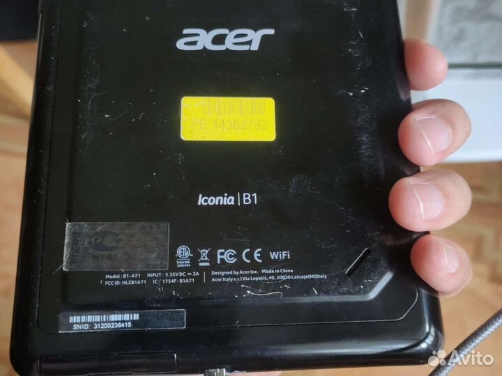 Acer iconia B1 B1-A71 разбит дисплей