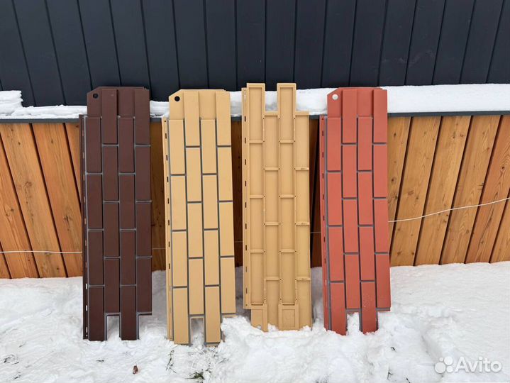 Фасадные панели. Декоративный кирпич