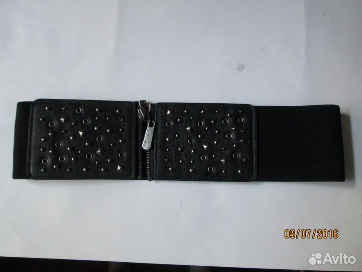 Пояс эластичный черный