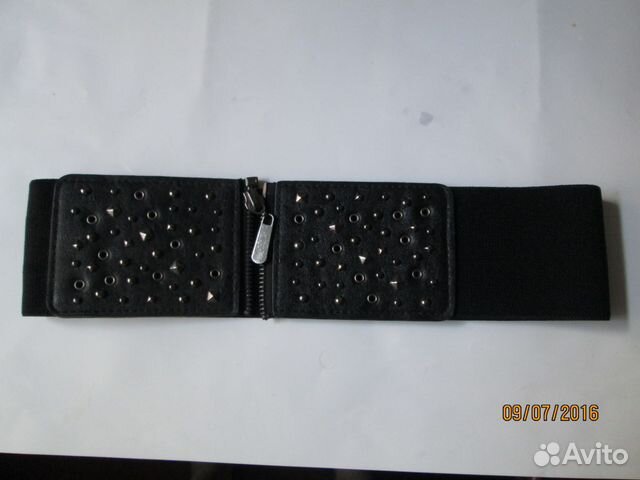 Пояс эластичный черный