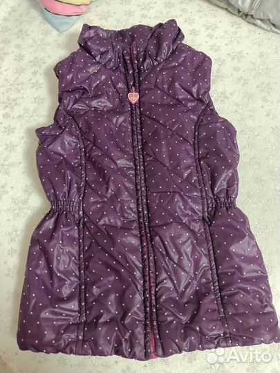 Жилетка для девочки 104 110