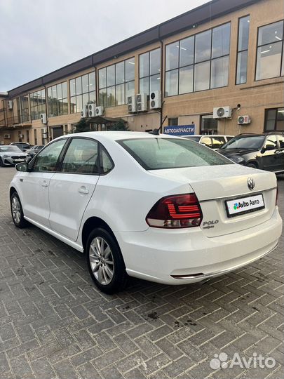 Volkswagen Polo 1.6 AT, 2018, 114 000 км