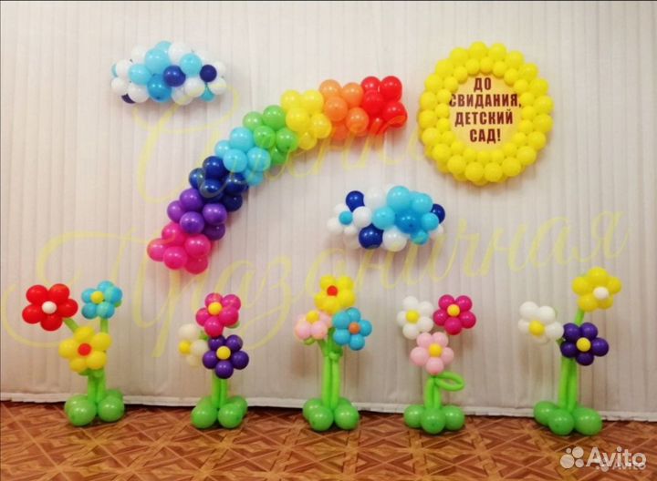 Оформление воздушными шарами