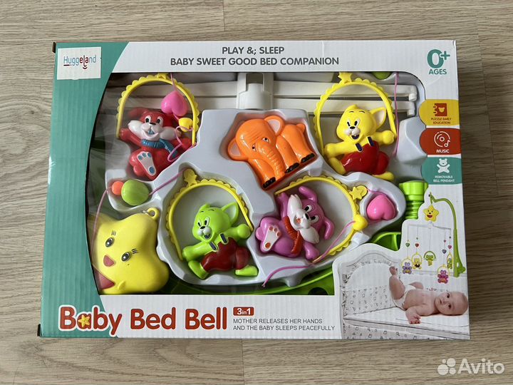 Мобиль на кроватку новый