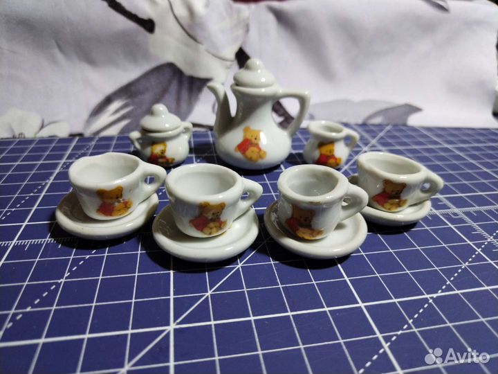 Детский керамический сервиз