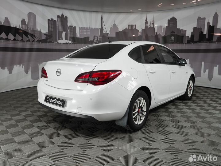 Opel Astra 1.6 AT, 2014, 168 000 км