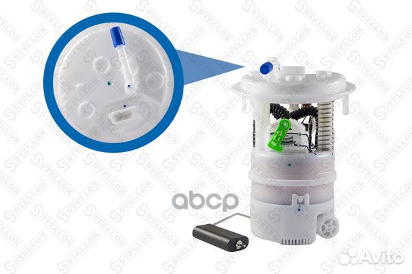 Насос топливный peugeot 308/3008 1.4 16V/1.6 16