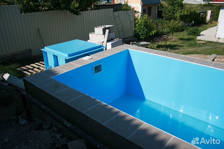 Изготовление бассейнов 3х7х1,5
