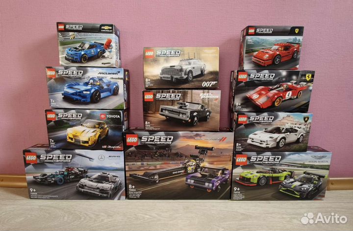 Lego Speed Champions Новые оригинальные наборы от