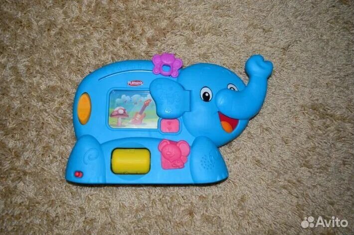 Игрушка слон (азбука,цвета,формы)